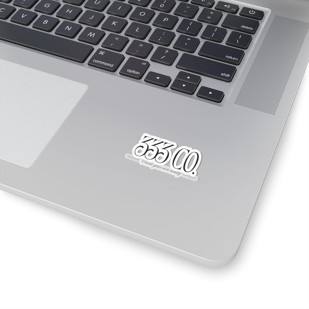 Black 333 Co. Sticker