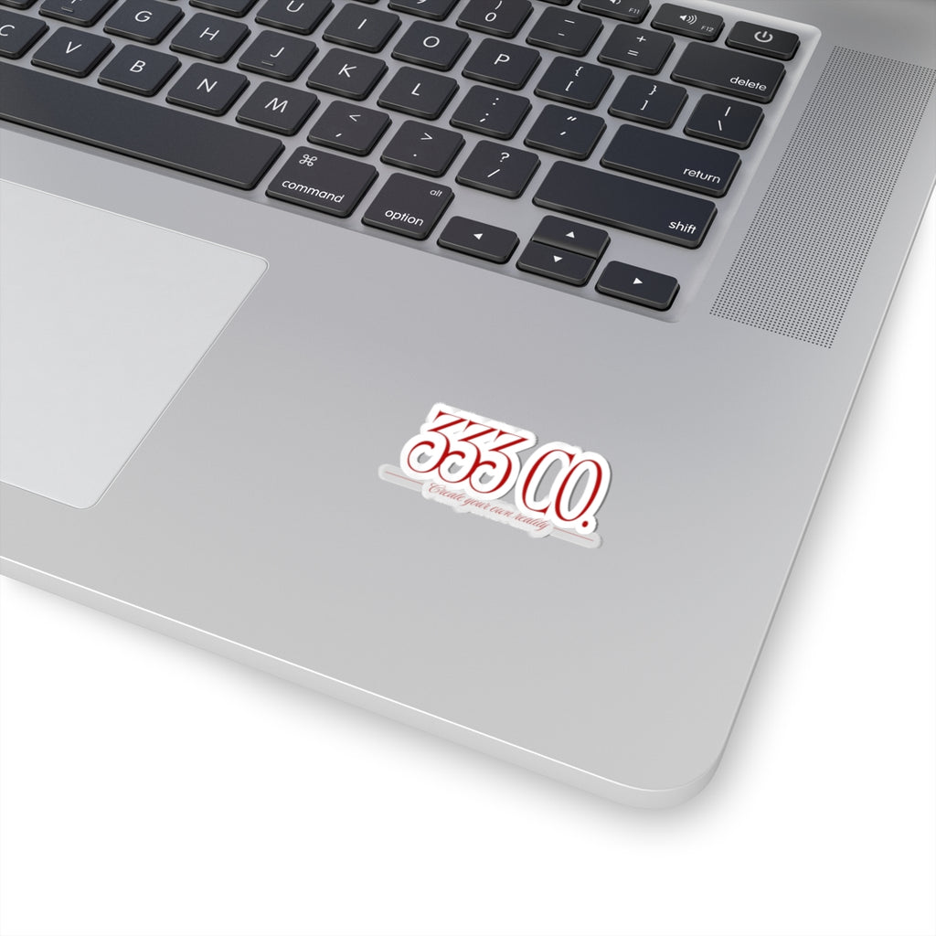 Red 333 Co. Sticker